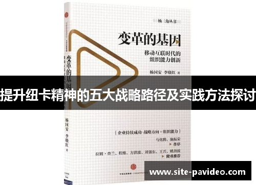 提升纽卡精神的五大战略路径及实践方法探讨 提升纽卡精神的五大战略路径及实践方法探讨