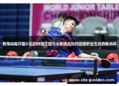 黄海诚离开国乒后的转型之路与全新挑战如何迎接职业生涯的新高峰 黄海诚离开国乒后的转型之路与全新挑战如何迎接职业生涯的新高峰